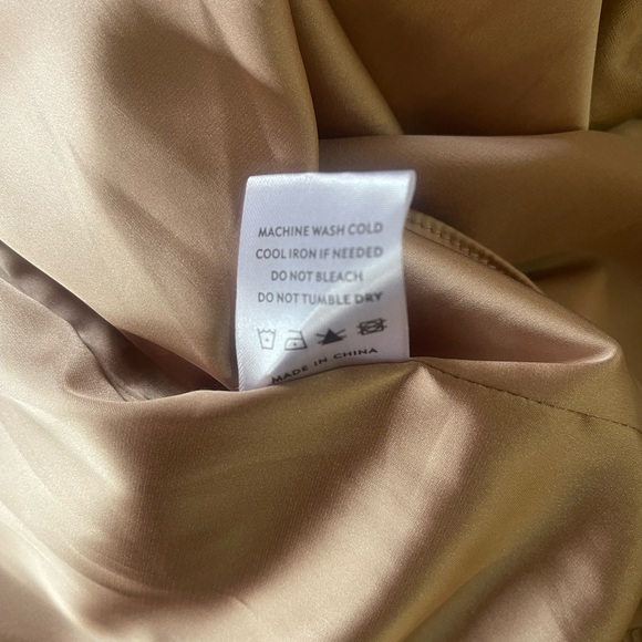 BALTIC BORN , Elegant Tan One-Shoulder Dres - Picture 8 of 8